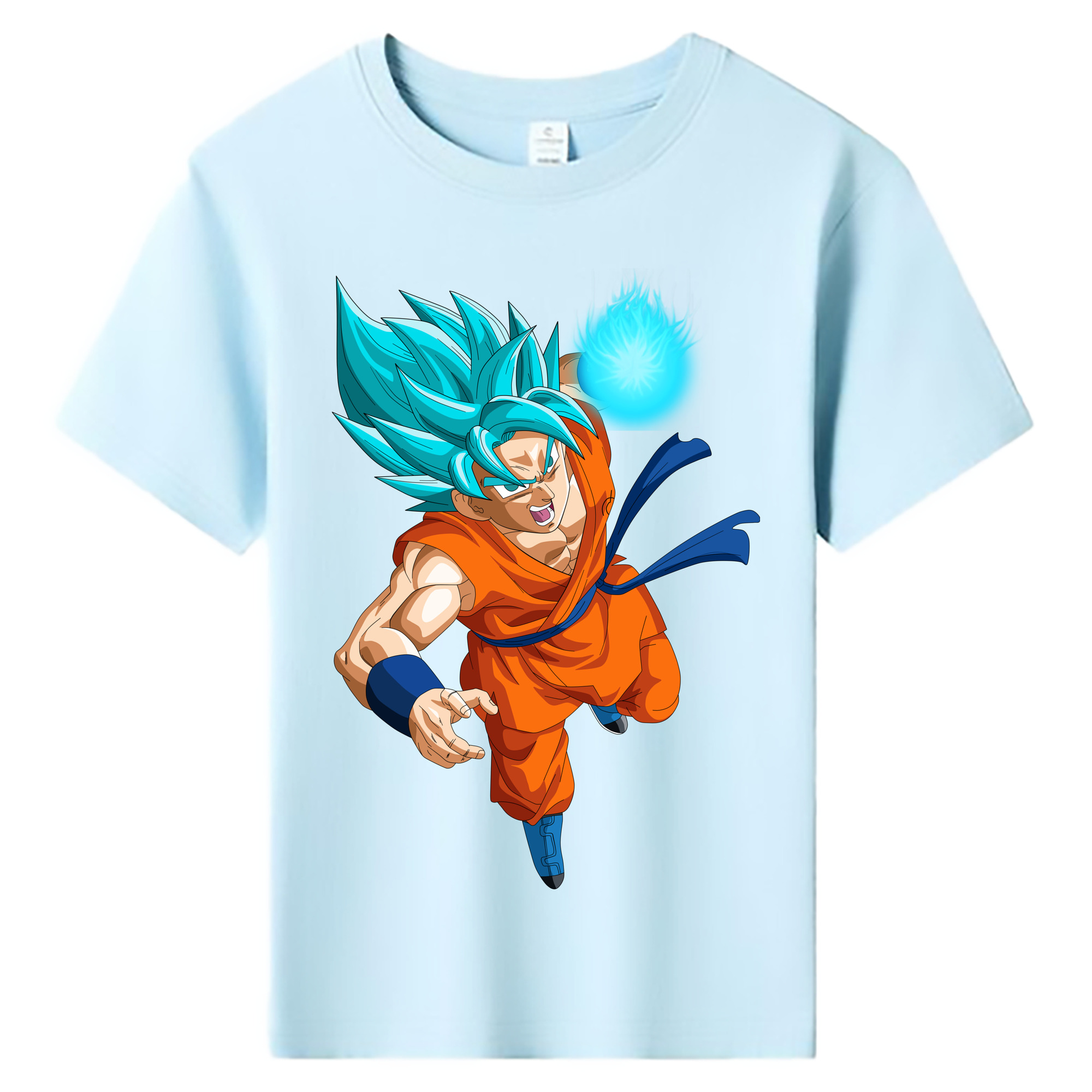 （画像用） ドラゴンボール 孫悟空（そん ごくう）Son Goku カカロット DRAGON BALL Kakarotto 綿100％キッズTシャツ（フロントプリント）